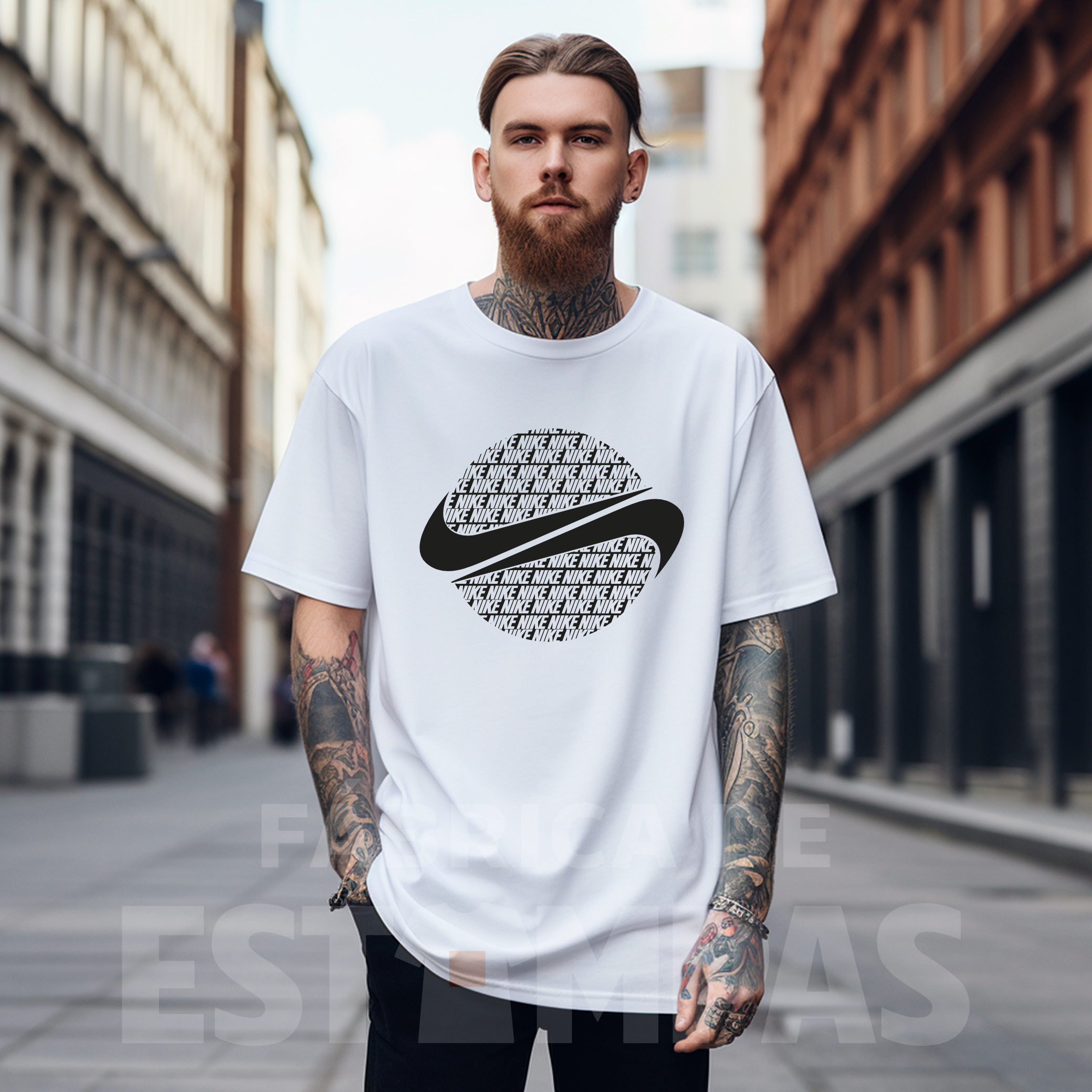 Swoosh Pattern Street